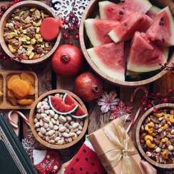 رژیم تغذیه مناسب و سالم در شب یلدا